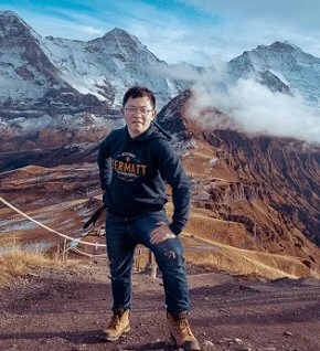 作者阿新在瑞士旅行的實拍照片