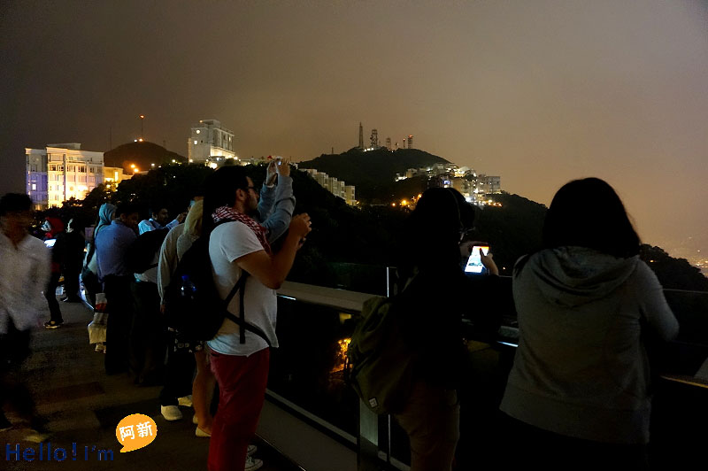 香港夜景,太平山夜景,凌霄閣摩天台428