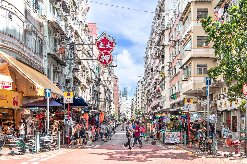 深水埗街景｜香港最接地氣的街區，電子零件、布料、平價美食聚集