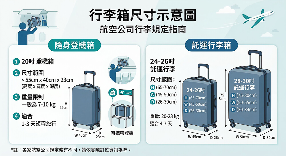 出國打包行李技巧－如何避免托運行李超重超尺寸