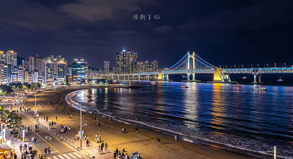 釜山海雲台沙灘景點