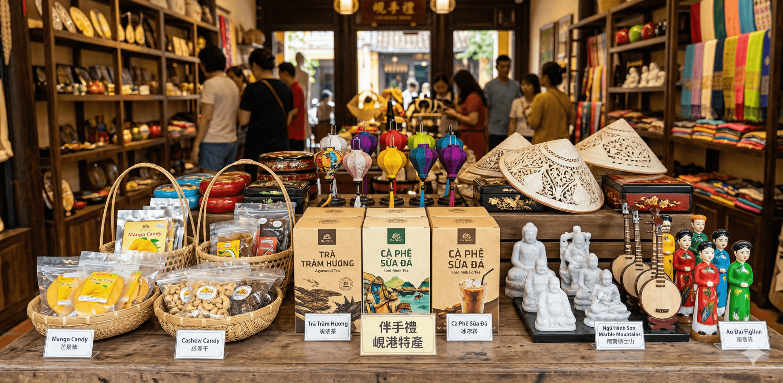 峴港伴手禮採買 漢市場與超市