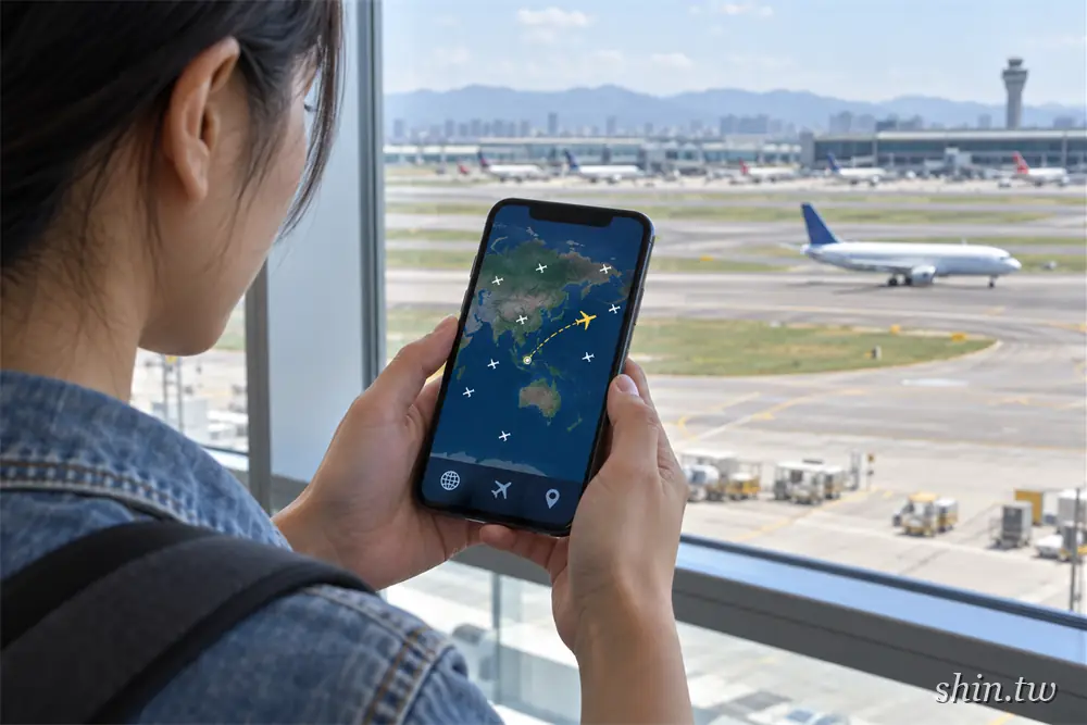 Flightradar24 飛機即時位置地圖