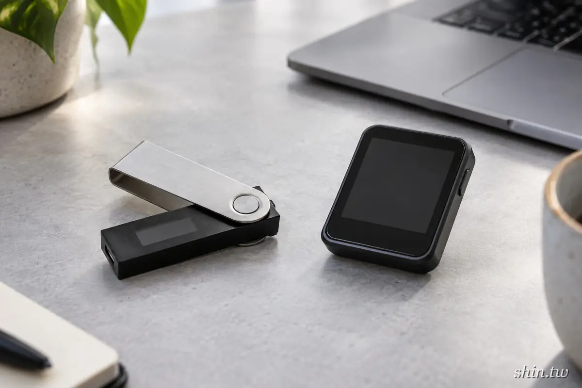 Ledger 冷錢包推薦 Nano 系列與觸控款並排