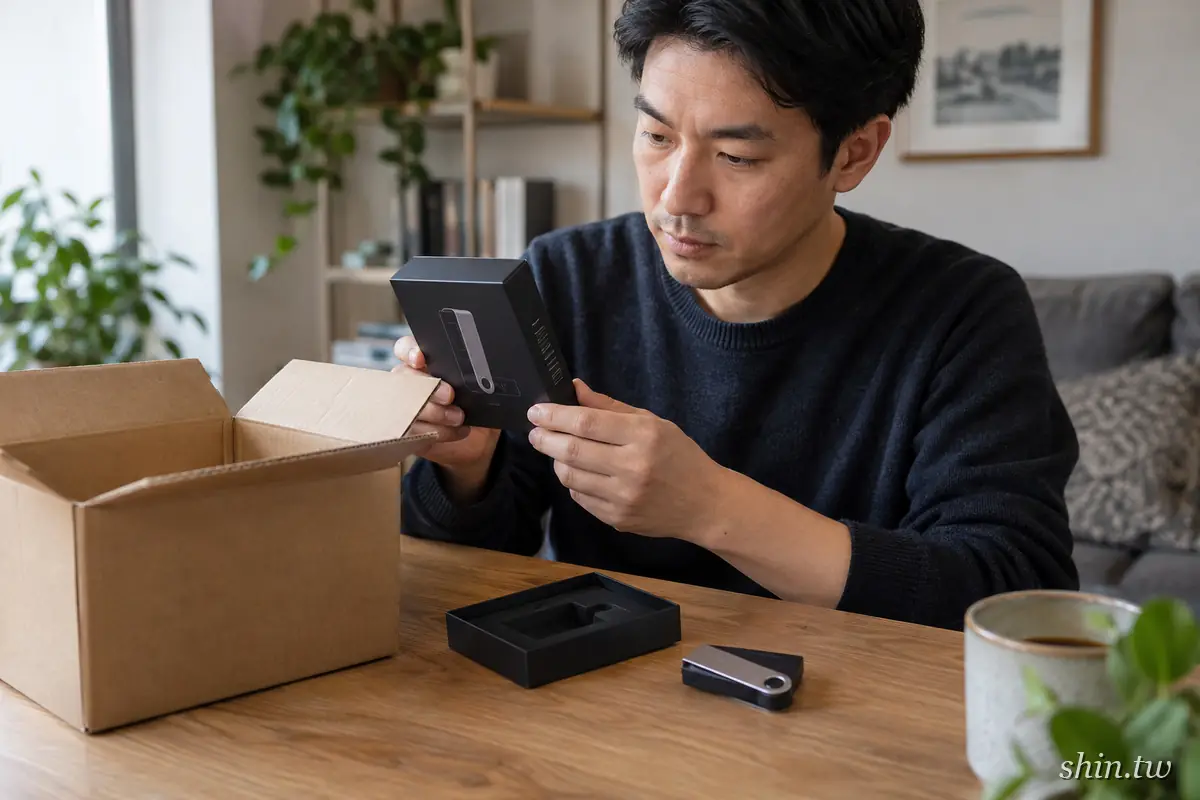 Amazon 買 Ledger 拆箱檢查包裝